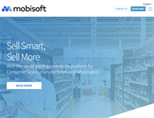 Tablet Screenshot of mobisoft.co.il